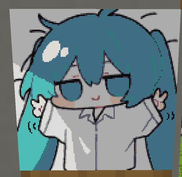 MIKU耶诶 材质图