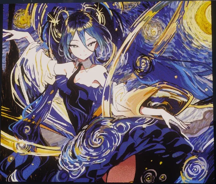 星空-初音 材质图