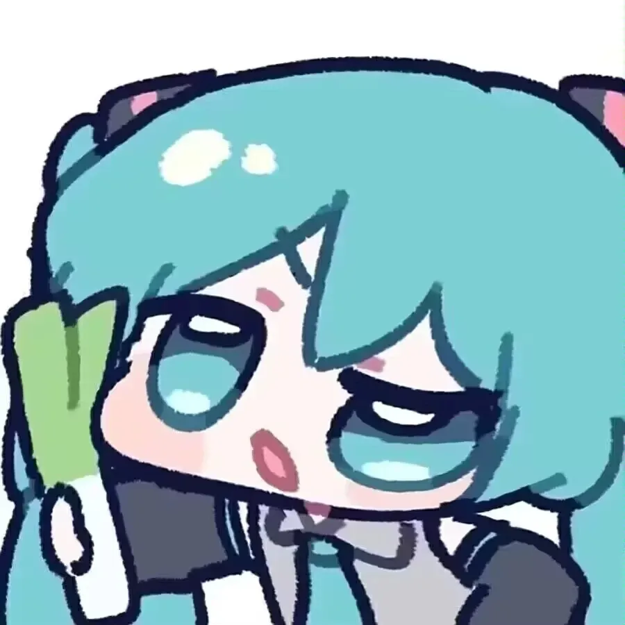 初音拿葱葱 材质图