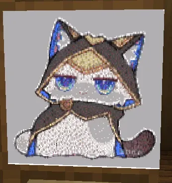诡异猫猫凝视 材质图